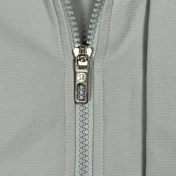 Lululemon City Sweat Track Jacket Smoke Gray Full Zip Up Athleisure Mens Size L - Picture 5 of 7